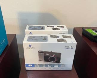 Dash cams, two new in box. 