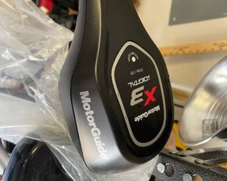 Two trolling motors, deep cycle batteries and accessories 