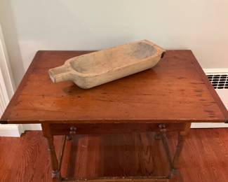 DOUGH BOWL AND GREAT TABLE