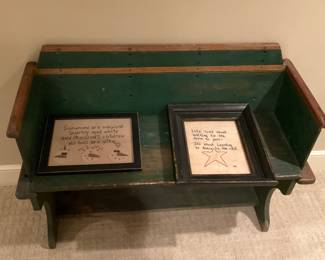 ANOTHER SLEIGH BENCH