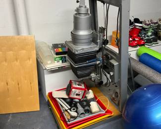 CAMERA EQUIPMENT AND ENLARGER