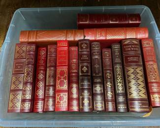 50+ LEATHER BOUND BOOKS