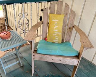 Outdoor Chair and side table