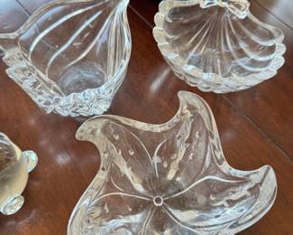 Waterford sea themed bowls