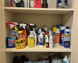 Cleaning items, pet supplies