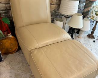Chair and ottoman