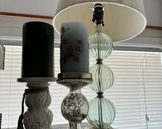 Lamps and Candlesticks