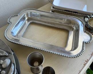 Silverplate and metal items