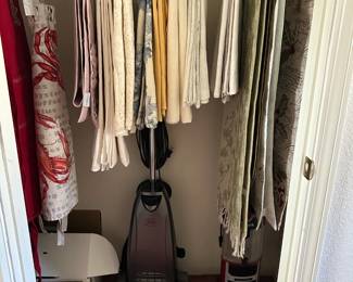 tablecloths, runners, vacuums