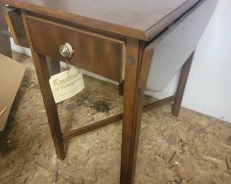 Vintage Dropleaf End Table