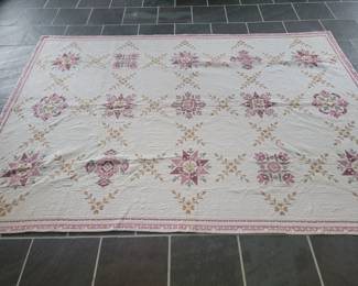Needlepoint Handmade Quilt