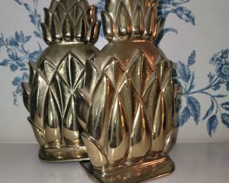Brass Bookends 
