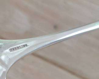 Detail of Sterling Ladle 