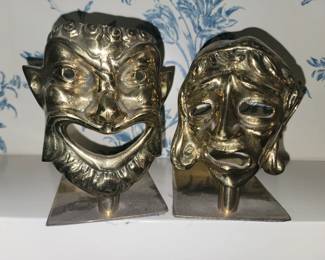 Brass Bookends 
