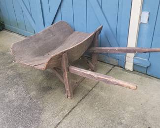 Antique Wheelbarrow 