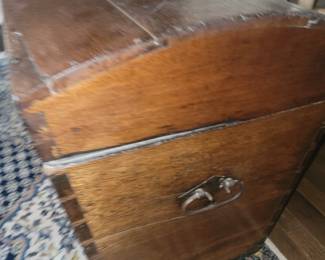 Detail of 18th C. Trunk