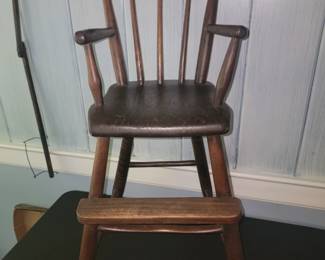 Antique Children's Highchair