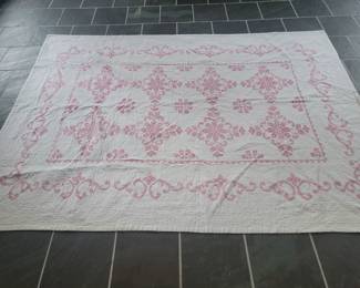 Handmade Needlepoint Quilt 