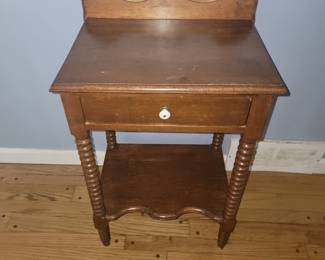Antique One Drawer Stand