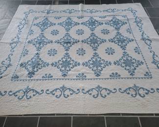 Handmade Cross Stitch Quilt