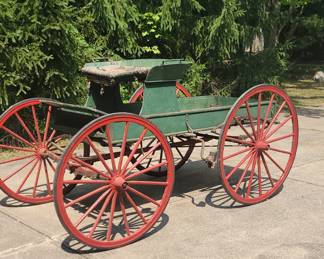 19th C. Horse Wagon