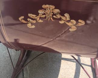 Detail of 19th C. Sleigh