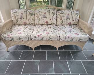 Wicker Sofa