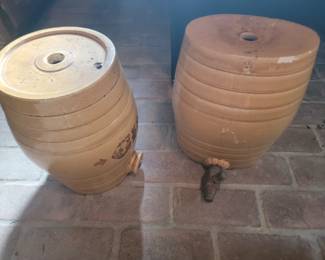 Stoneware Crockery Kegs
