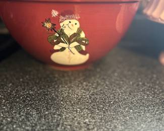 Nesting Christmas bowls