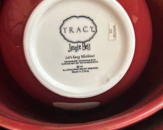 Nesting Christmas bowls