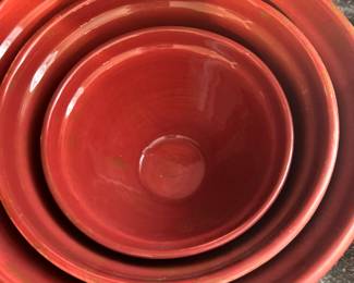 Nesting Christmas bowls