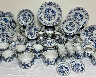Vintage Blue Danube China Set