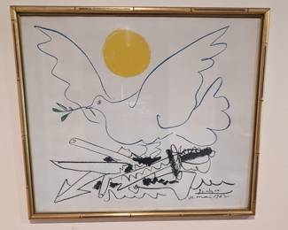 Pablo Picasso Colombe au soleil Lithograph 1962