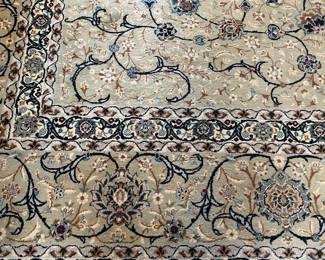 Detail of living room rug