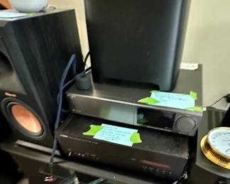 A great selection of audio, tuners , amplifiers turntable, cd players and speakers