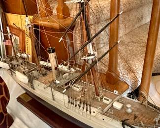 Hand built ships