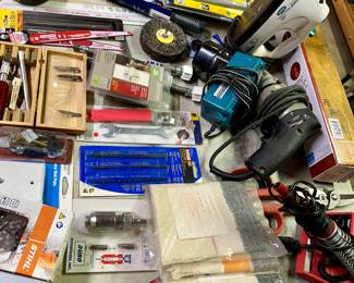 Tons of tools and supplies