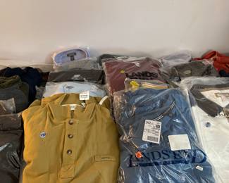 New shirts and sweaters