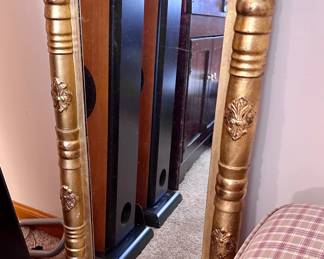 Antique guilded mirror