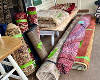 Nice selection of rugs