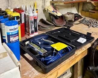 Propane and staple guns