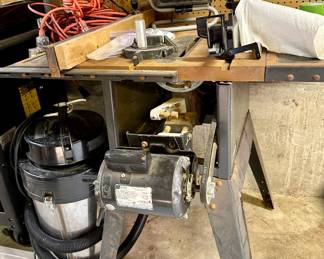 Table saw, shop lights,extention cords