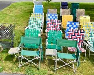 Great selection of lawn furniture … new!