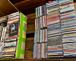 CDs and movies