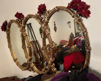 Triple oval
Vintage mirror