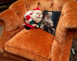 Orange vintage chair