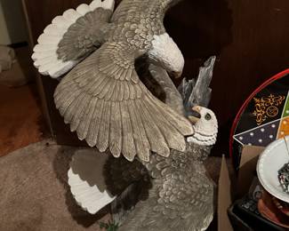 Florentine Art Studio Eagle Sculpture 