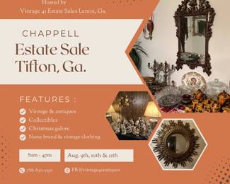 Chappell Estate Sale