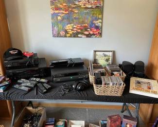 Stereo Components , cd's ,dvd's 