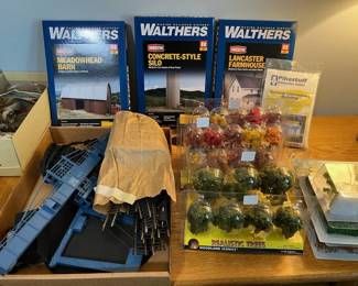 Everything to make a train town 